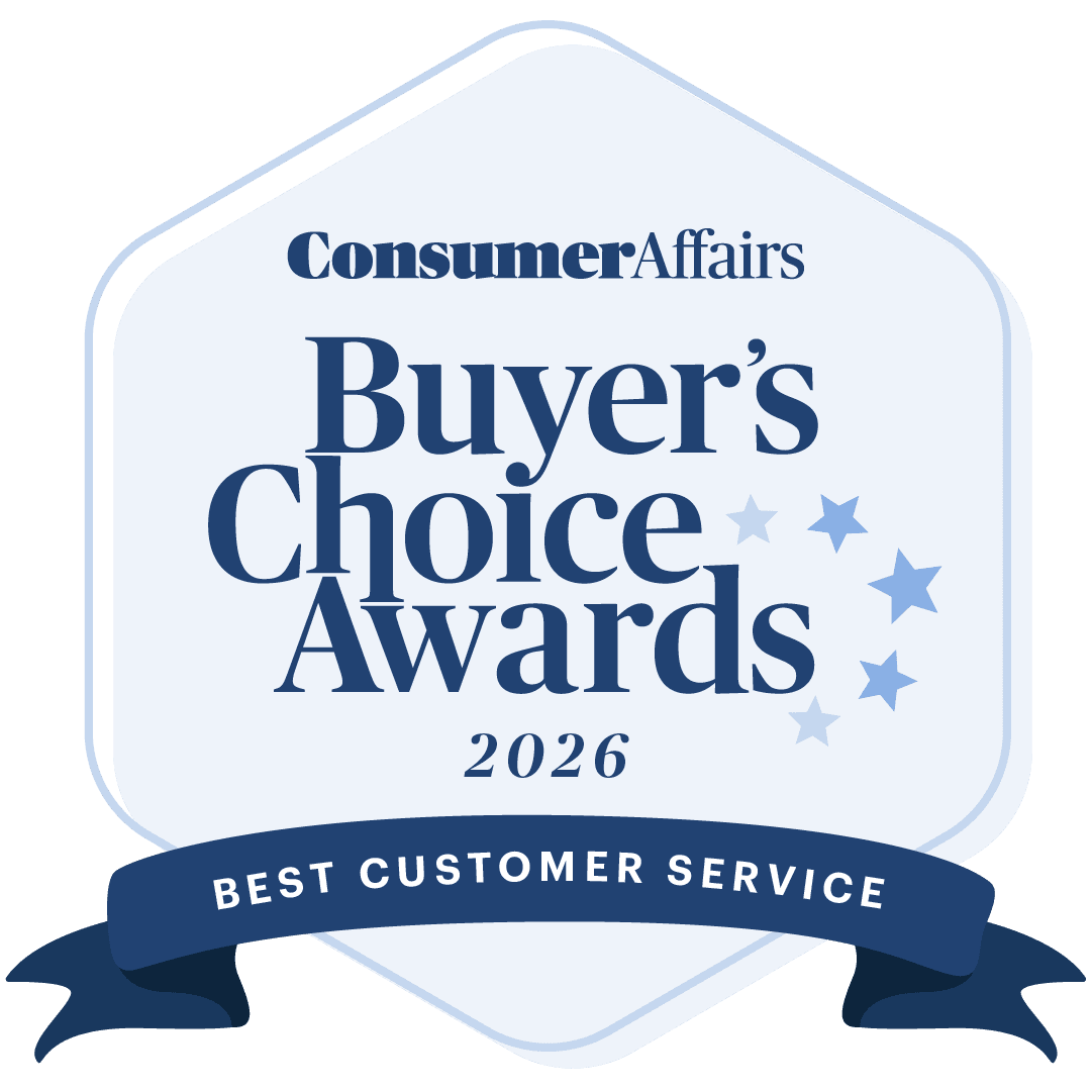 ConsumerAffairs Best Customer Service Award 2026